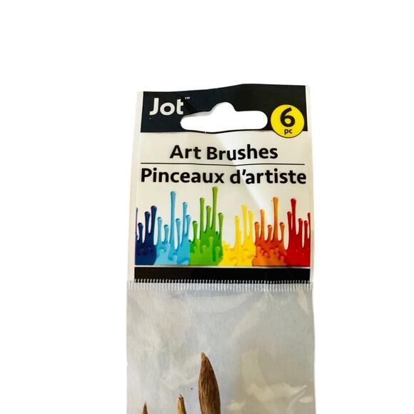Set of Paintbrushes, pack of 6 - Picture 2 of 2